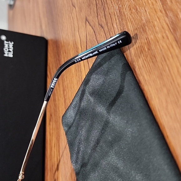 100% Authentic Gold Montblanc Sunglasses - Picture 3 of 8